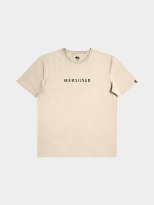 Men's Quiksilver Taup Wordmark Short Sleeve T-Shirt