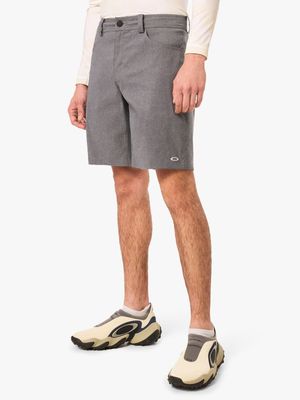 Men's Oakley Grey Golf Hybrid Shorts