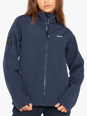 Women's Jeep Navy Softshell Jacket