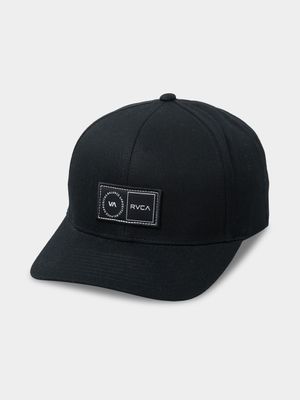 Boy's RVCA Black Platform Snapback Cap