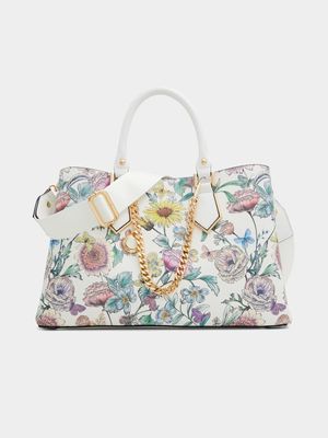 Women's ALDO Pastel Multi Tote Handbag