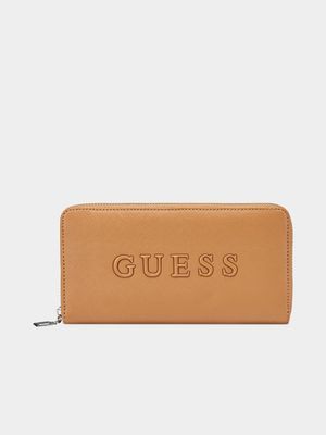 Women's Guess Artemis Medium Zip Around Bag