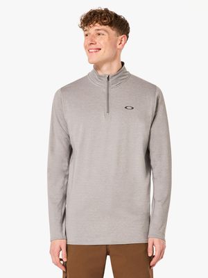 Men's Oakley Grey Golf MX Crew Sweatshirt