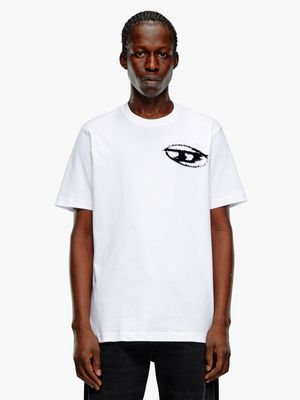 Men's Diesel White T-Just-N22 T-Shirt
