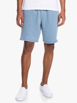 Men's Quiksilver Blue Raw Edge Shorts