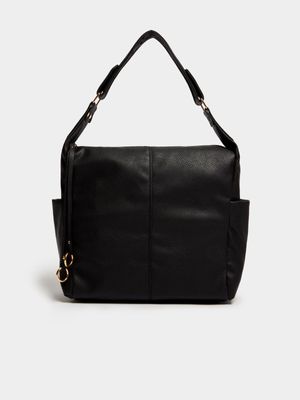 Women's Black Hobo Bag