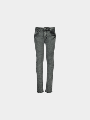 Older Boy's Grey Skinny Jeans