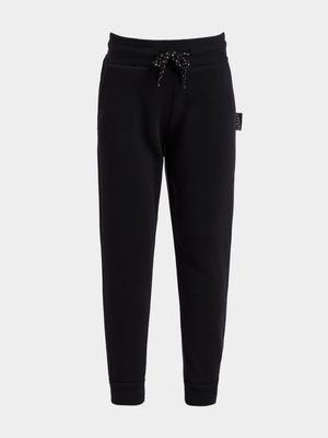 Older Girl's Black Joggers