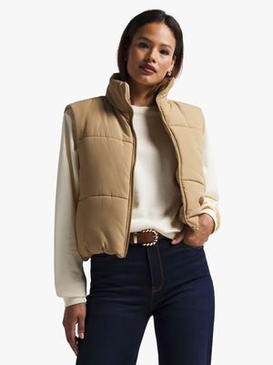 Women's Stone Gilet Puffer Jacket