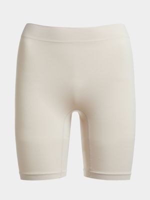 Women's Natural Seamless Shorts