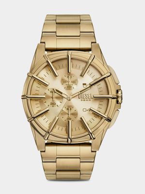 Diesel Men's Stainless Steel Gold Plated Watch