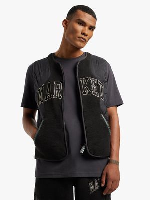 Puma x Market Men's Black Sleeveless Jacket