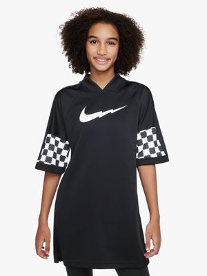 Nike Kids Youth Dri-FIT Football Black Jersey Tunic