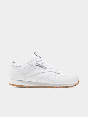 Reebok Junior Classic Leather White Sneaker