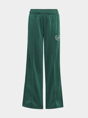 adidas Originals Girls Youth Green Trackpants