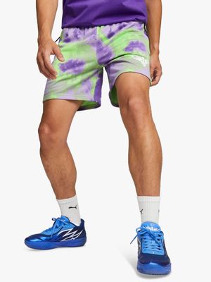 Puma Men's Melo x Toxic Multicolour Shorts