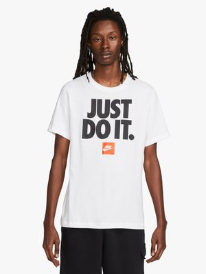 Nike Men's Nsw White T-Shirt