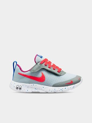 Nike Kids Tanjun Grey/Red Sneaker