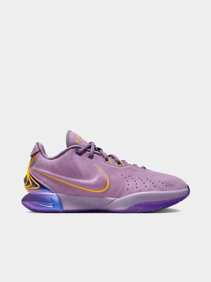 Nike Men's Lebron 21 Purple Sneaker