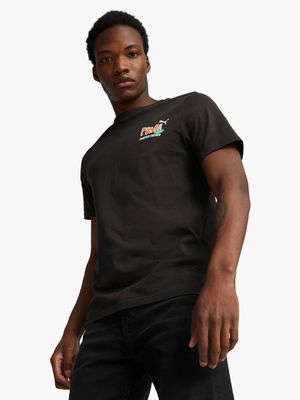Puma Men's Black T-Shirt