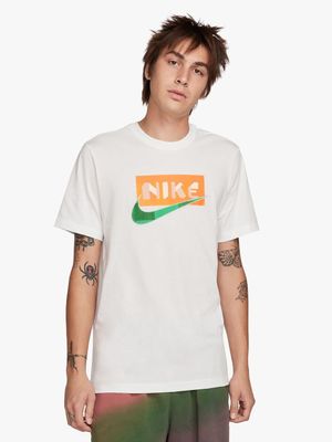 Nike Men's Nsw White T-Shirt