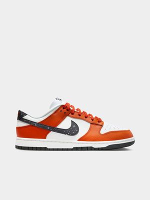 Nike Men’s Dunk Low Orange/White Sneaker