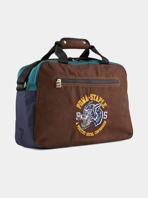Puma x Staple Unisex Brown Duffle Bag