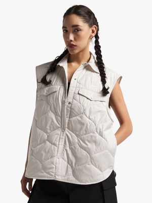 Nike Women's Ecru Gilet