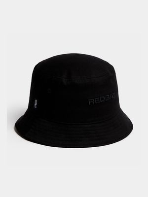 Redbat Nylon Black Bucket Hat