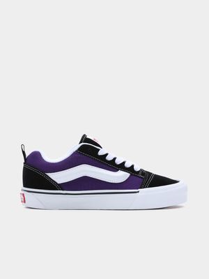 Vans Women's KNU Skool Black/Purple Sneaker