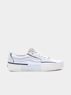 Vans Men's Sk8-Low Recon White Sneakers