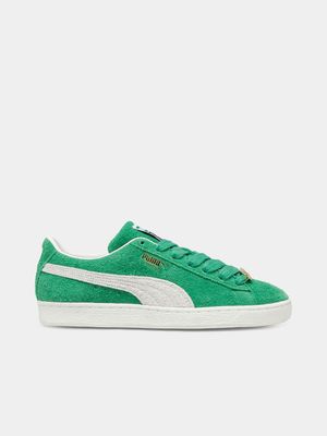 Puma Men's Suede Fat Lace Green/White Sneaker