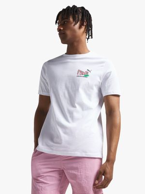 Puma Men's White T-Shirt