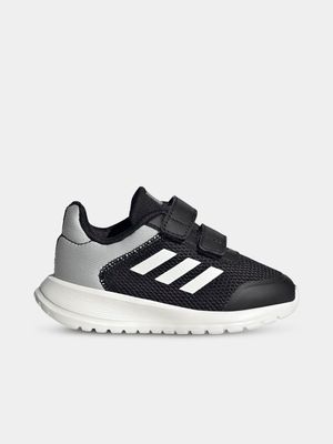 adidas Originals Toddler Tensaur Run 20. Black/White Sneaker