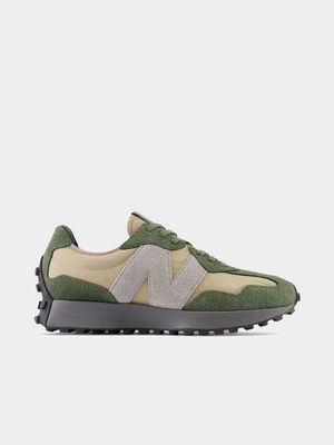 New Balance 327W Beige/Green Sneaker