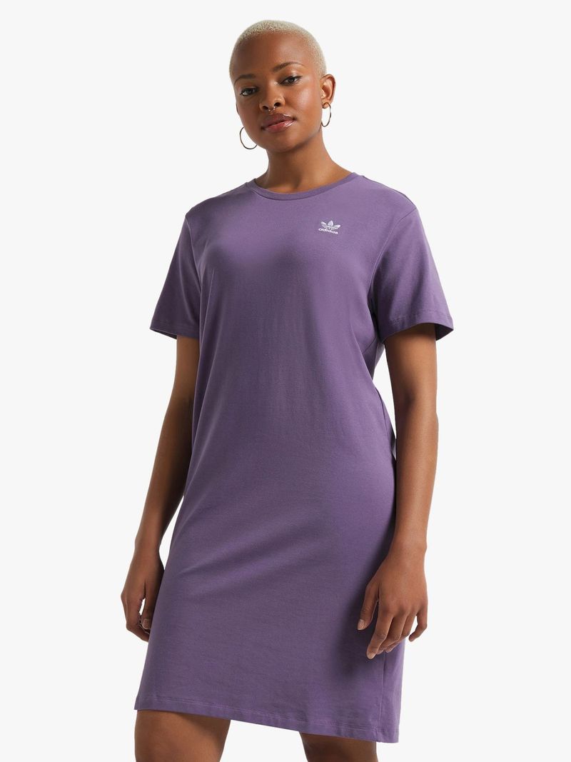 adidas Originals Women s Violet T Shirt Dress Bash