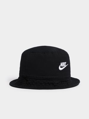 Nike Unisex Apex Futura Washed Black Bucket Hat