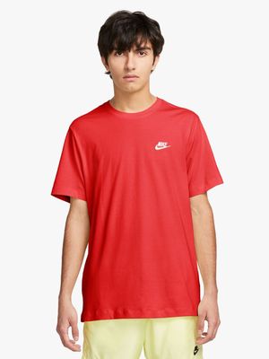 Nike Men's Nsw Red T-Shirt