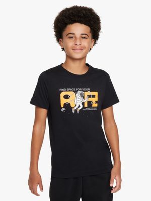 Nike Youth Boys Air Black T-shirt