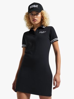 Redbat Athletics Women's Black T-Shirt Dress