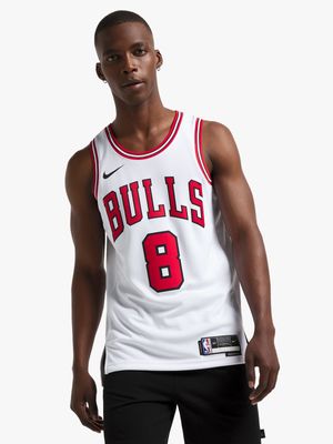 Nike Men's Chicago Bulls Association Edition 2022/23 White Jersey
