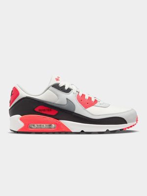 Nike Men's Air Max 90 GTX White/Red Sneaker