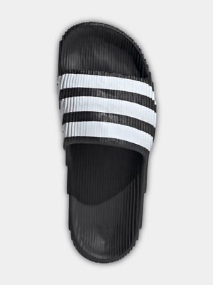 adidas Originals Men's adilette 22 Black/White Slide