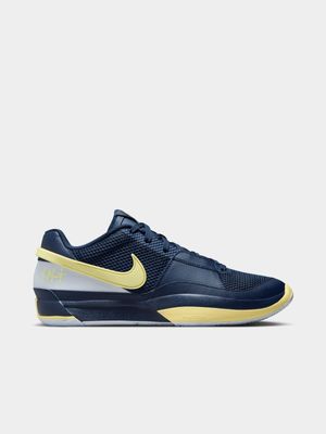 Nike Men's JA1 Navy/Yellow Sneaker