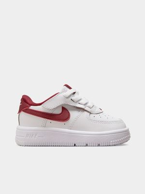 Nike Toddler Air Force 1 Low White.Red Sneaker