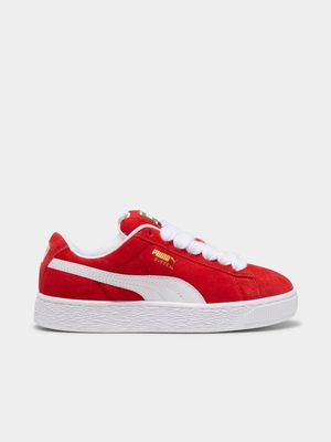 Puma Junior Suede XL Red/White Sneaker