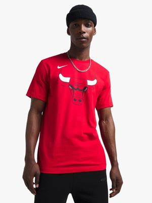 Nike Men's Chicago Bulls Essential NBA Red T-Shirt