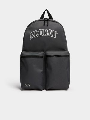 Redbat Unisex Branded Black Backpack