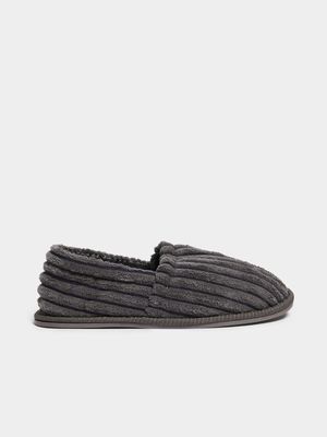 Jet Older Boys Grey Stokie Slippers