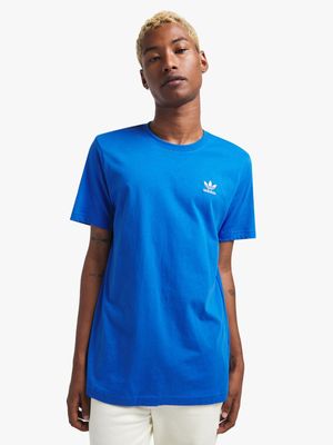 adidas Originals Men's Essential Blue T-shirt